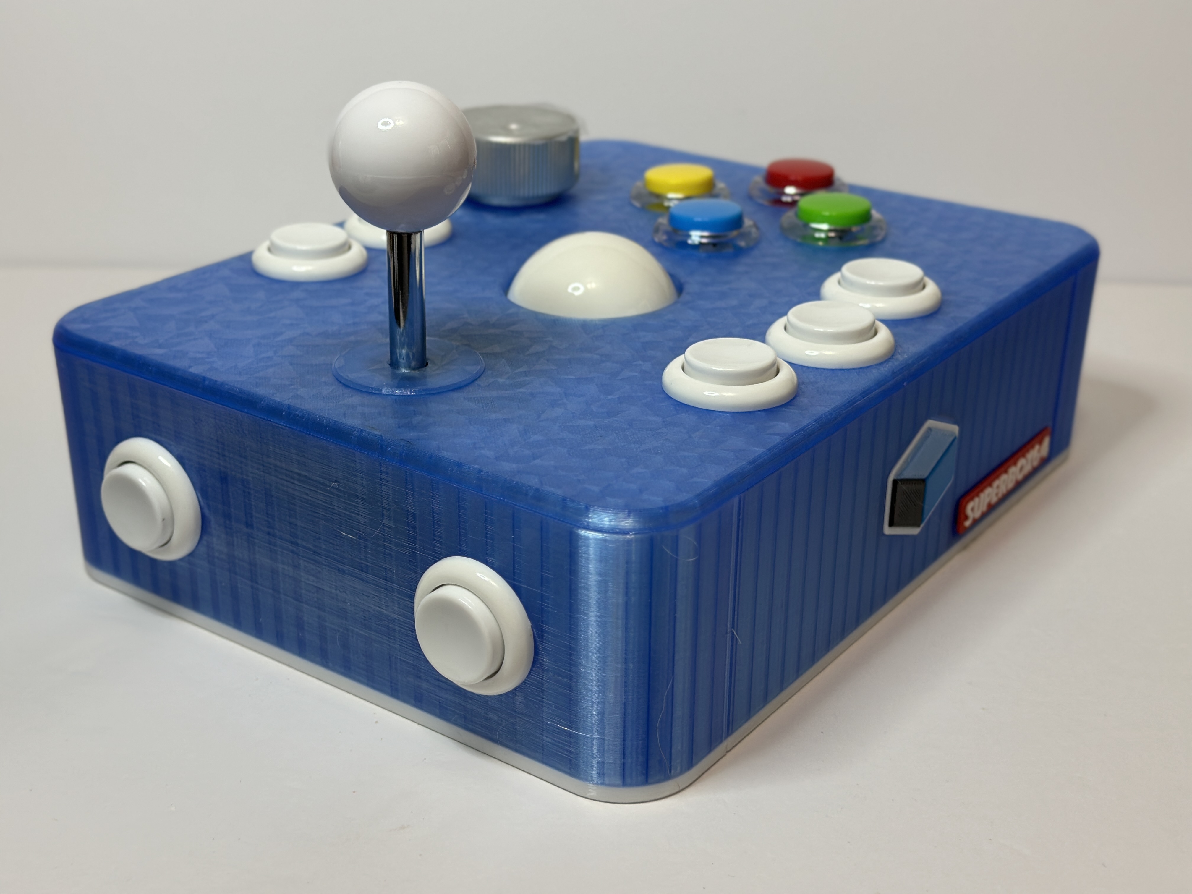 SuperBox64 Custom Arcade Controller Detail